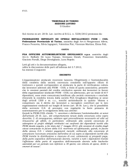 scioglimento riserva