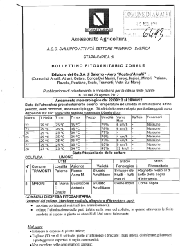 A.G. SVILUPPO ATTIVITÀ SETTORE PRIMARIO
