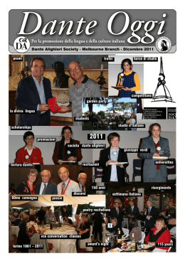 Dante Alighieri Society - Melbourne Branch