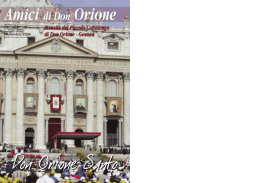 Novembre 2004 - Don Orione a Genova
