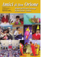 Novembre 2005 - Don Orione a Genova