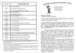 Ottobre si MESSA ORE 18:00