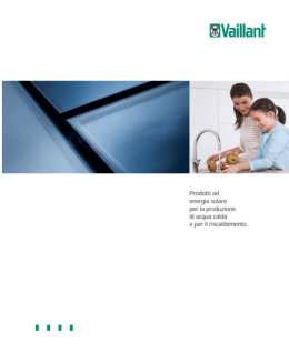 Vaillant caldaie - Certificazione Energetica