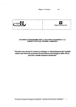 Scarica il bando - Libera Associazione Artigiani di Crema