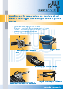 Macchine per la preparazione del cordone di sal