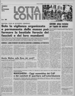 SO O la vigilanza organizzata puo masse ferocia mandanti e
