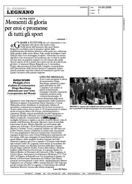 Il Giorno - Legnano 15.05