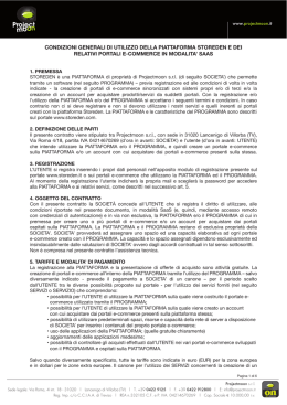 condizioni generali di utilizzo della piattaforma storeden e dei