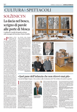 CULTURA&SPETTACOLI
