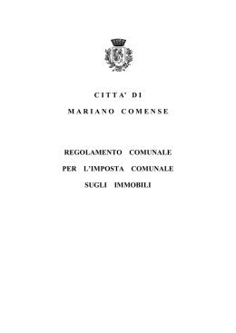 REGOLAMENTO ICI 2011dellorso