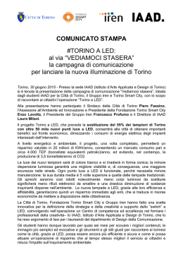 al via “VEDIAMOCI STASERA”