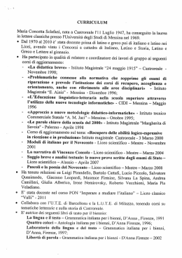 Maria Concetta Sclafani, nata a Castroreale l`I 1Luglio