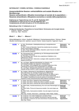 Tagesordnung 2011-09