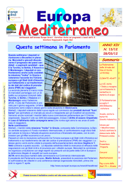 Mediterraneo - Comune di Polizzi Generosa