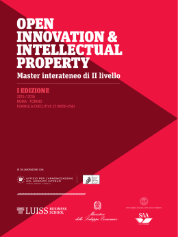 open innovation & intellectual property