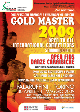 Gold Master 2009:Gold Master 2005
