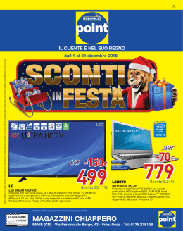 dall`1 al 24 dicembre 2015