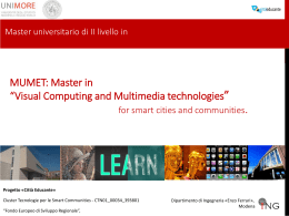 qui - MuMeT - Università degli studi di Modena e Reggio Emilia