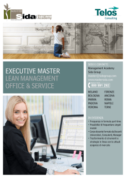 executive master lean management office & service