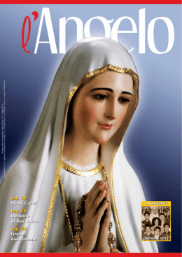 pag. 10 Beato Carol pag. 20 Il ritorno di San Rocco pag. 28 Grazie