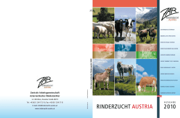 ZAR-Jahresbericht Ausgabe 2010