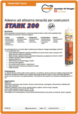 Mungo scheda tecnica GOLD Stark - edilware store on-line