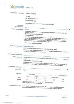 CV collaboratori G_P