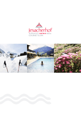 Imagekatalog - Hotel Jesacherhof