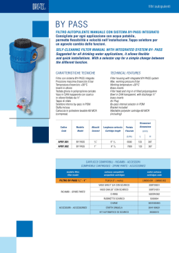 Scarica la scheda tecnica