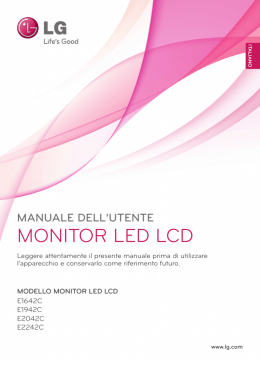 Manuale d`uso Italiano