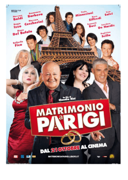 Scarica il pressbook completo di Matrimonio a Parigi