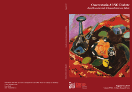 Osservatorio ARNO Diabete, Rapporto 2015