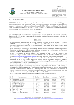 100.000,00. CUP: J56B13000030006 - CIG: Z7F1266D73.