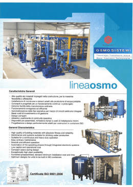 lineaosmo - OSMO SISTEMI