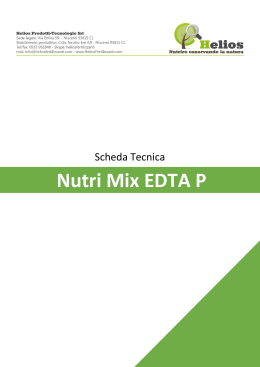 Nutri Mix EDTA P - Helios Fertilizzanti