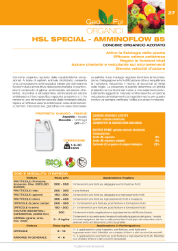 hsl special – amminoflow 85