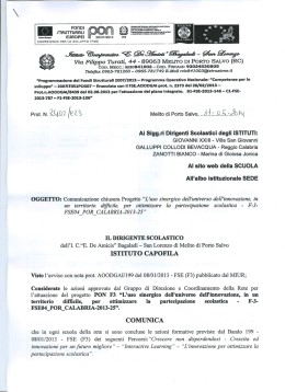 Via Filippo Turati, 44 - 89063 MELITO DI PORTO