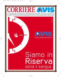 N. 3 &ndash; maggio-giugno 2012 &ndash; Sped. in abb. post. art. 2