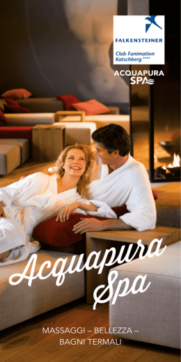 Listino SPA - FALKENSTEINER Hotels & Residences