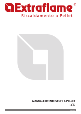 MANUALE UTENTE sTUfE A pELLET