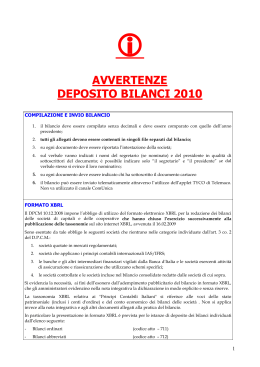 avvertenze (pdf, it, 159 KB, 11/22/10)