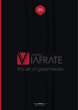 nuovo catalogo - Vetreria Iafrate