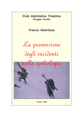 Versione in PDF - Club Alpinistico Triestino