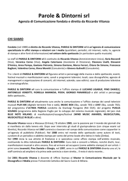 Parole & Dintorni srl