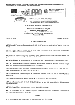 qui - home - [direzione didattica &ldquo;don milani&rdquo; 3&deg;circolo modugno]