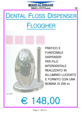 DENTAL FLOSS DISPENSER FLOGGHER