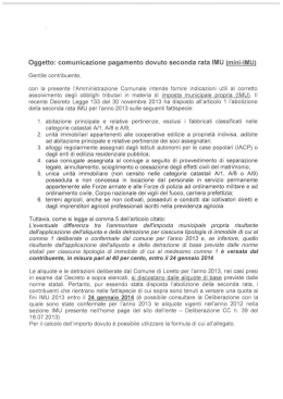 mini-IMU - Comune di Loreto
