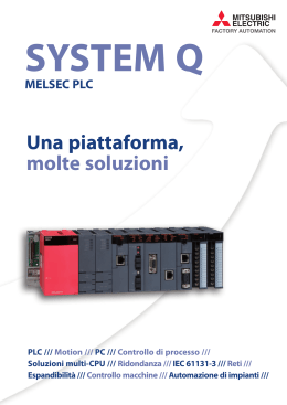 SYSTEM Q MELSEC PLC