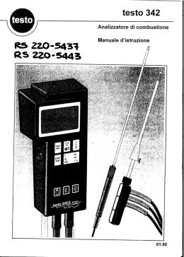 testo 342 - Electrocomponents