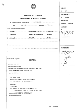 Scarica la sentenza